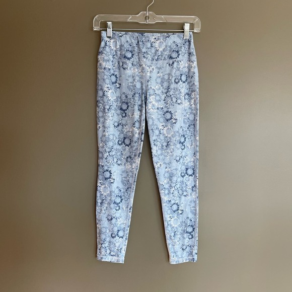 Sweaty Betty Contour 7/8 Workout Jersey Legging Infinity Blue Magic Circle Small - Picture 3 of 16